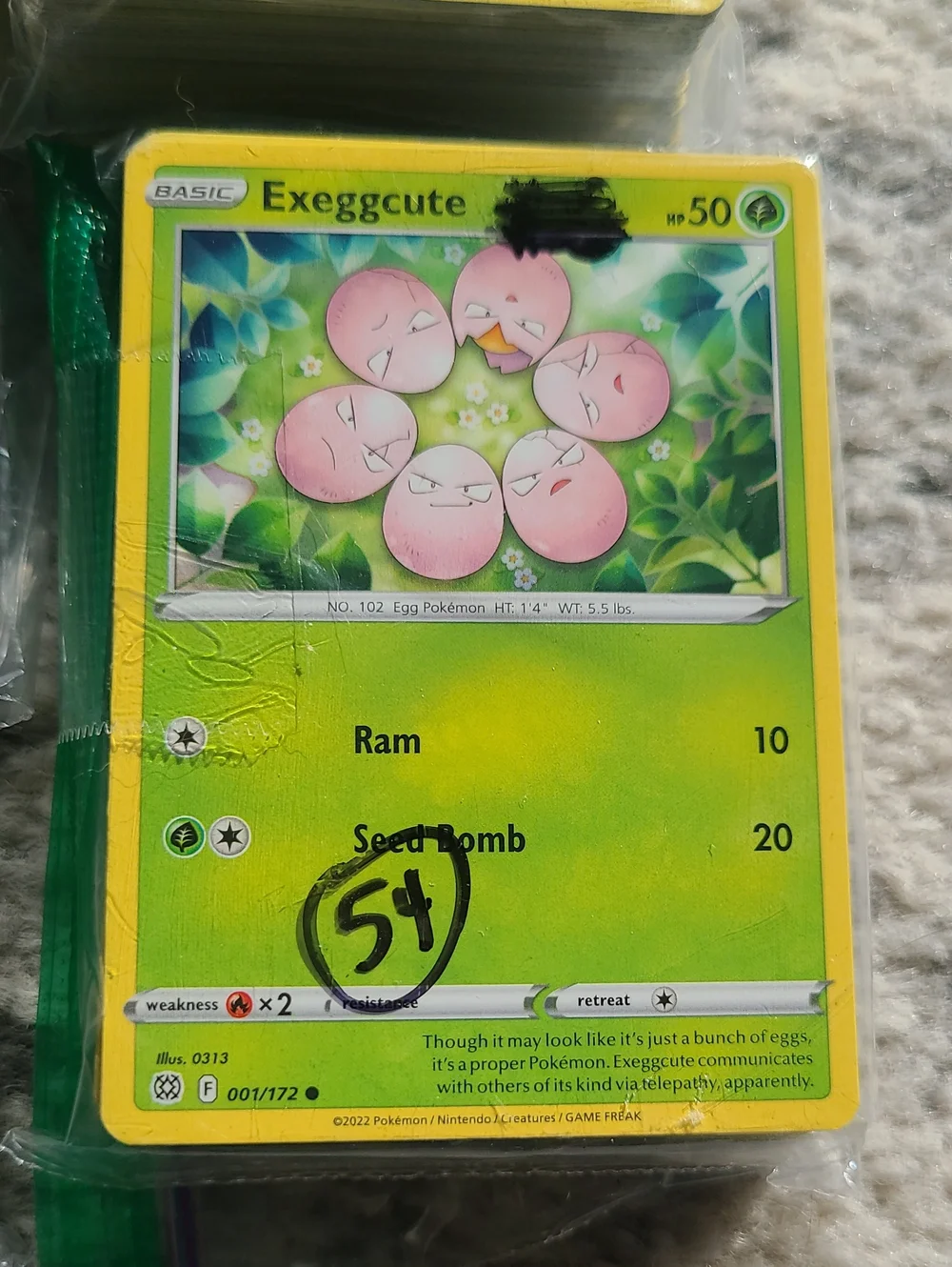 Pokemon Bulk Lot Of 307